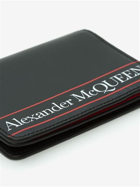alexander mcqueen business card holder